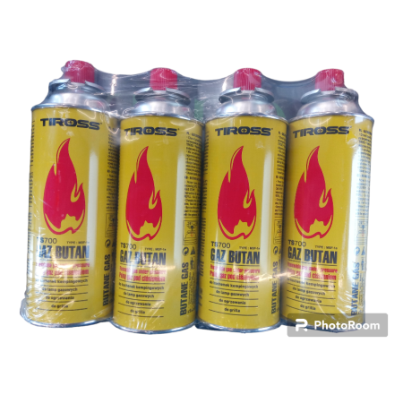 Tiross Kartusz Gazowy 400ml x 4